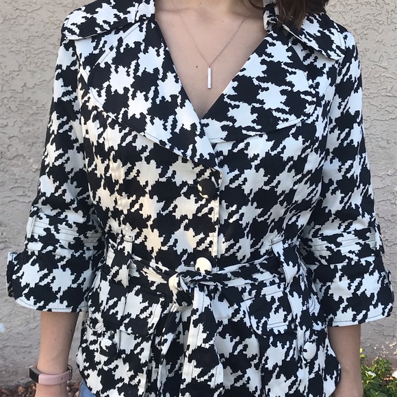 Anthropologie LUII black and white casual Jacket. - Picture 2 of 7